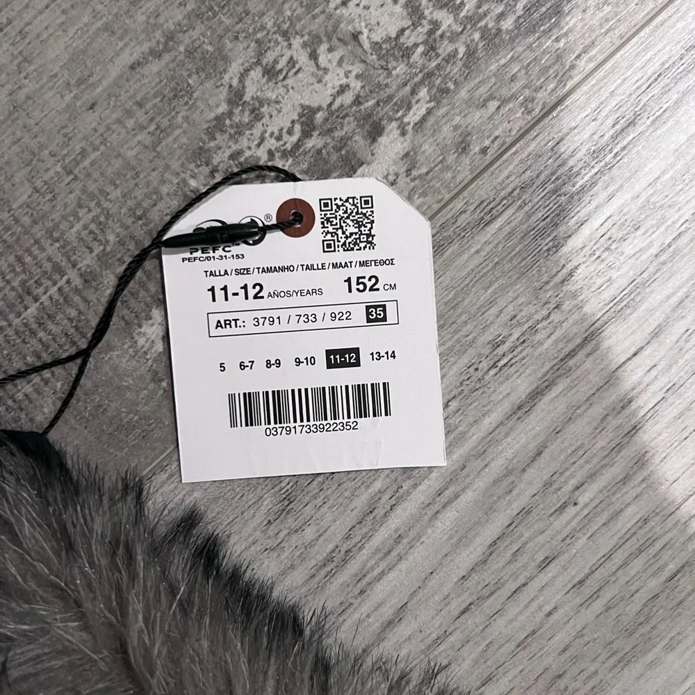 Zara Faur Fur Vest